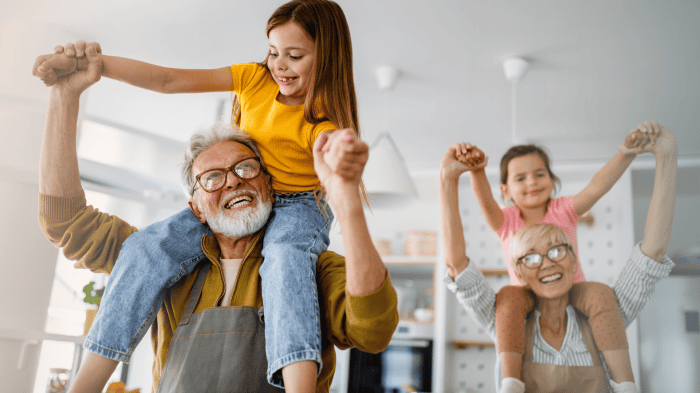 Grandparenting during holidays